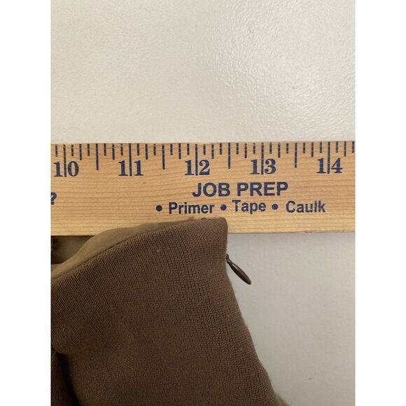 RALPH LAUREN PURPLE LABEL 100% WOOL DRESS TROUSERS SIZE 2 Brown High Waist - Picture 9 of 9